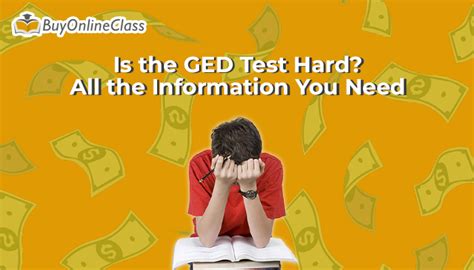 the ged test is hard|why is the ged difficult.